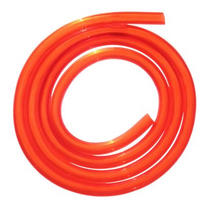 Durite d'essence Replay PU 5x9 TRANSPARENT ROUGE 1 M Universel Ref : REPL00731A / 143918 
