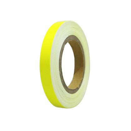 Replay AUTOCOLLANT STICKER GEEL FLUO 7mm 6M APPLICATOR Velgrandstrips Universeel Ref: REPL00741A / 153985 