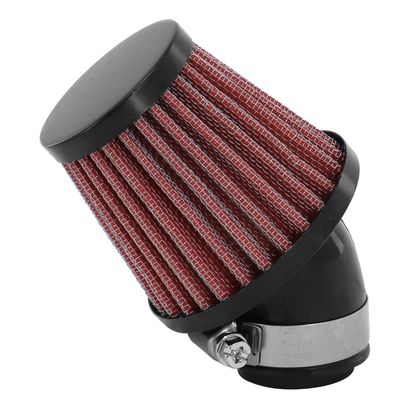 Replay KN XL - RED ANGLED MOUNTING 45 DIAM 35 - 28 Universal Air filter Ref : REPL00743A / 15428 