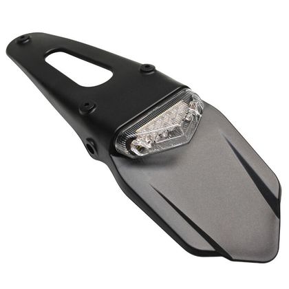 Replay IMMATRICULIERUNG FEU 50 A BOITE - MOTO PREMIUM TRANSPARENT LEDS L 328mm - H 55mm 110mm HOMOLOGIERT CE Plattenhalter Universell