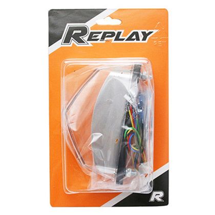 Replay LIGHT 50 A BOX FIXING SPACING 112mm CE APPROVED Rear lights