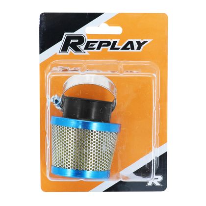 Replay KONISCH BLAU RECHTE BEFESTIGUNG DIAM 35 - 28 Luftfilter Universell