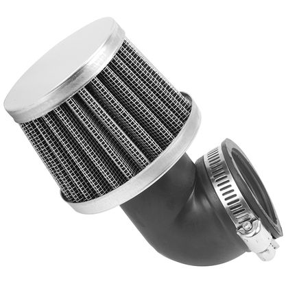 Replay KN SMALL FC CHROME FIXATION COUDEE 90 DIAM 35 - 28 GRILLE Luchtfilter Universeel Ref: REPL00814A / 221455 