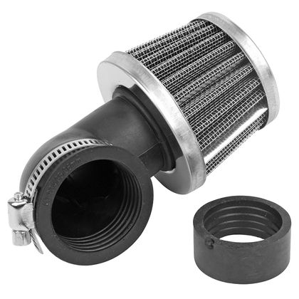 Replay KN SMALL FC CHROME FIXATION COUDEE 90 DIAM 35 - 28 GRILLE Luchtfilter Universeel