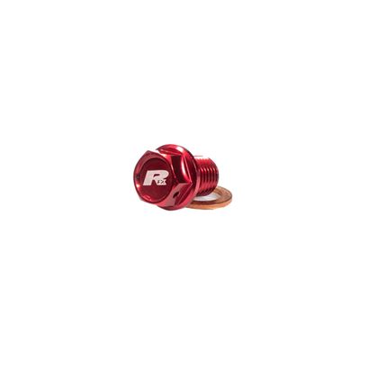 RFX Pro Magnetische (Rot) [M8 x 25 mm x 1,25] Abflussstopfen
