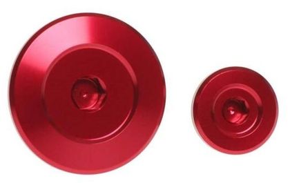 Bouchon de carter d'huile RFX Jeu distribution moteur Pro (Rouge)