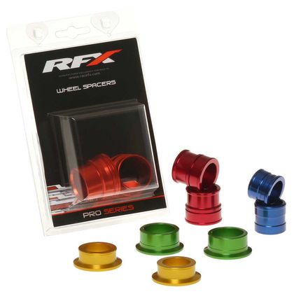 Entretoises de roue RFX arrière Pro - red