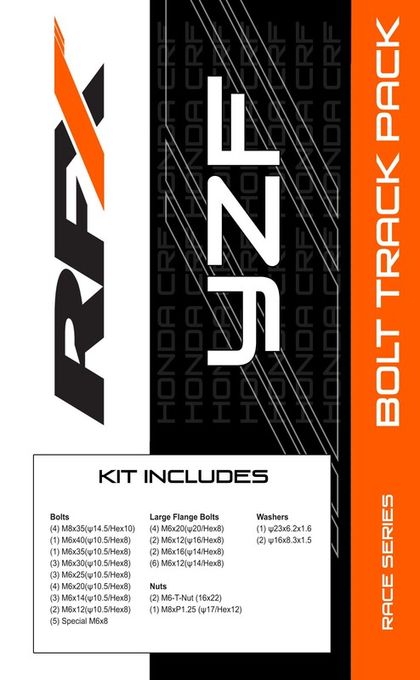 Kit Visserie RFX Track Pack Race Series