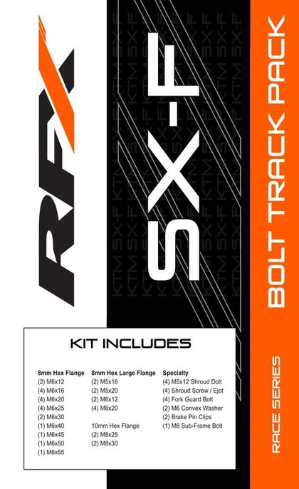 Kit Visserie RFX Track Pack Race Series