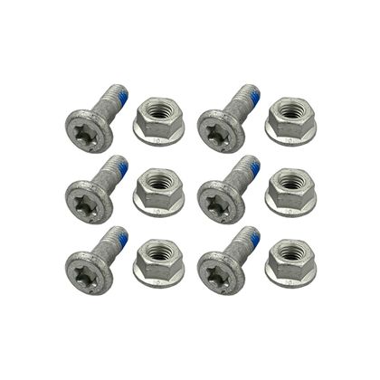 RFX Race M8 x 25mm Ritzelschraube und Muttern Kit - 6 Stück Schraubensatz