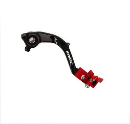 Pédale de frein RFX Pro Series - embout repliable - rouge