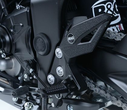 R&G Racing platine talon noir (5 pièces) Beschermende film