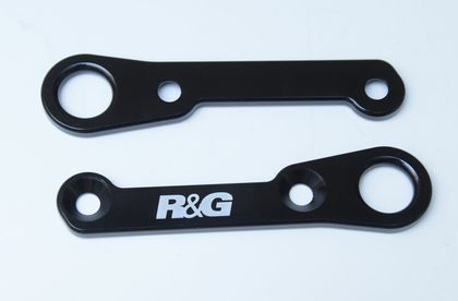 Sangle R&G Racing Platines pour sangles noir Ref : RGR00836A / 1070626 