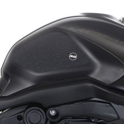 Grip de réservoir R&G Racing Kit 2 Pièces - noir