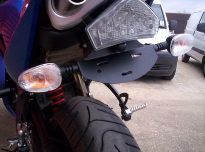 Support de plaque R&G Racing noir