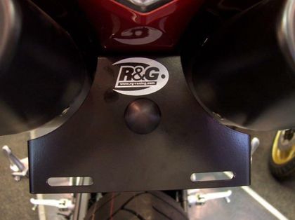 Support de plaque R&G Racing noir