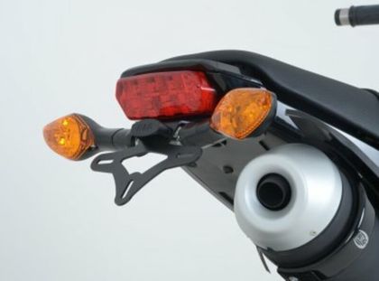 Support de plaque R&G Racing noir pour clignotants origine