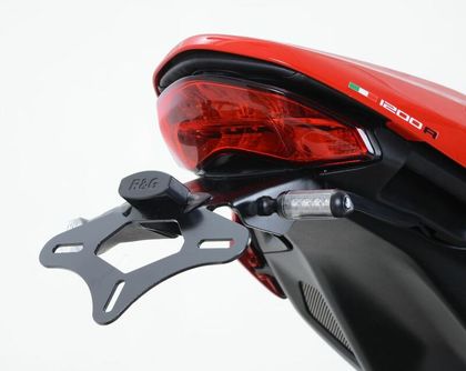 Support de plaque R&G Racing noir