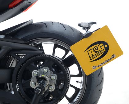 R&G Racing Kennzeichenhalter inkl. Kennzeichenbeleuchtung Plattenhalter