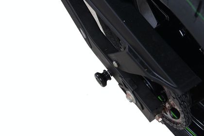 R&G Racing Offset Cotton Reels Black Swing Arm Protection Ref : RGR02168A / 1088153001 