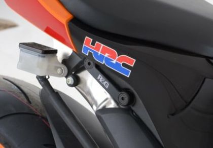 Kit suppression repose pieds R&G Racing Caches orifices arrière noir
