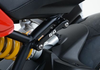 Kit suppression repose pieds R&G Racing Cache orifice gauche noir Ref : RGR02227A / 1068708 