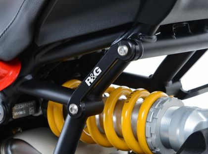 Kit suppression repose pieds R&G Racing Cache orifice gauche noir
