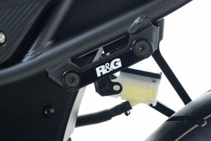 Kit suppression repose pieds R&G Racing Cache orifice gauche noir