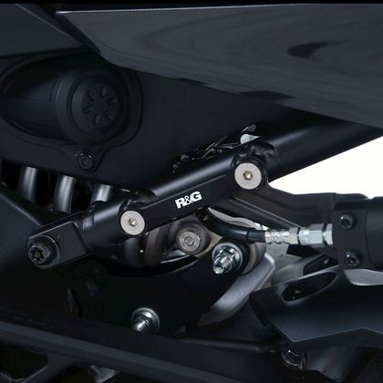 Kit suppression repose pieds R&G Racing Cache orifice de noir