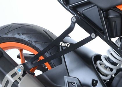 Kit suppression repose pieds R&G Racing arrière noir