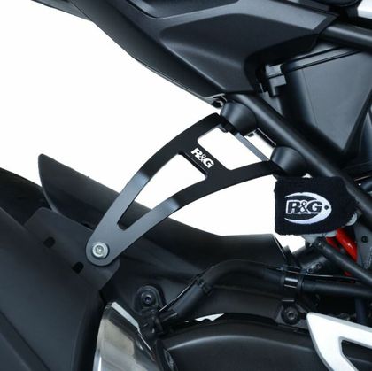 R&G Racing Blanking Plate Black Footrest removal kit