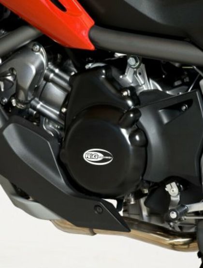 R&G Racing Left Crankcase Black Motor protection