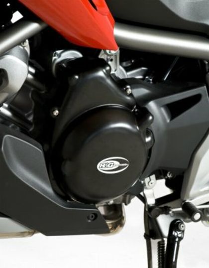 R&G Racing Left Crankcase Black Motor protection