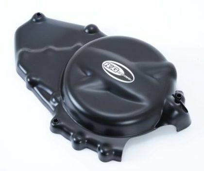 R&G Racing Left Crankcase Black Motor protection Ref : RGR02289A / 1068896 