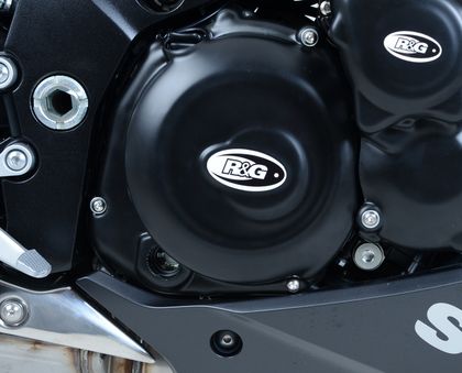 Protection Moteur R&G Racing Couvre-carter droit (embrayage) noir Ref : RGR02295A / 1068904 