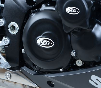 Protection Moteur R&G Racing Couvre-carter droit (embrayage) noir