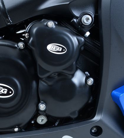 Protection Moteur R&G Racing Couvres-carter droit (démareur & pompe à eau) noir