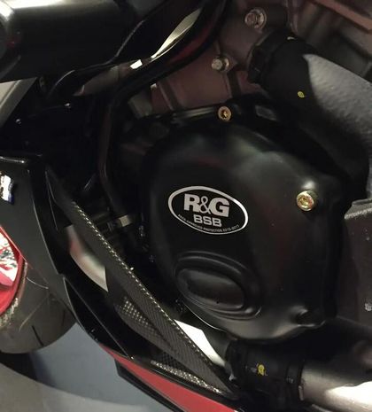 R&G Racing Right Crankcase Black Motor protection