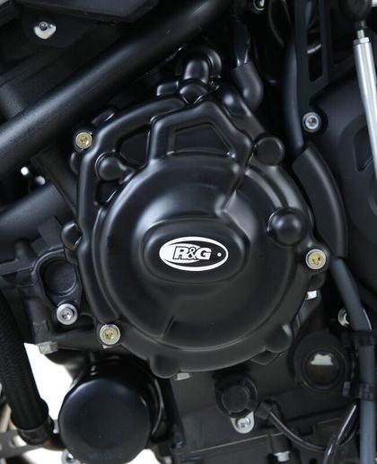 Protection Moteur R&G Racing Couvre-carter gauche (alternateur) Race Series noir Ref : RGR02307A / 1068929 