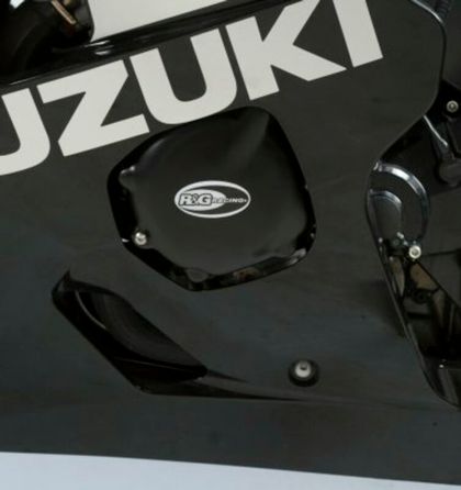 R&G Racing Left Crankcase Black Motor protection Ref : RGR02321A / 1068949 
