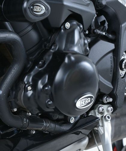 R&G Racing Left Crankcase Black Motor protection