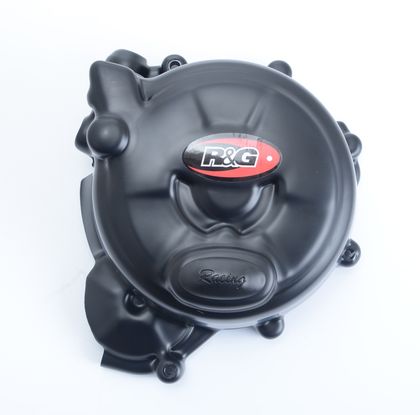 R&G Racing Carterdeksel Race Series links (dynamo) zwart Motorbeveiliging