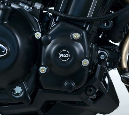 Protection Moteur R&G Racing Couvre-carter droit (démarreur) noir Ref : RGR02345A / 1068987 