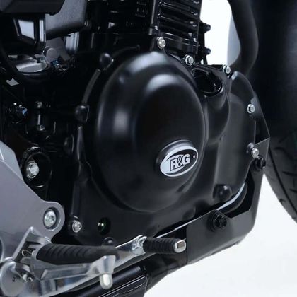 R&G Racing (Clutch) Left Crankcase Black Motor protection Ref : RGR02346A / 1068989 