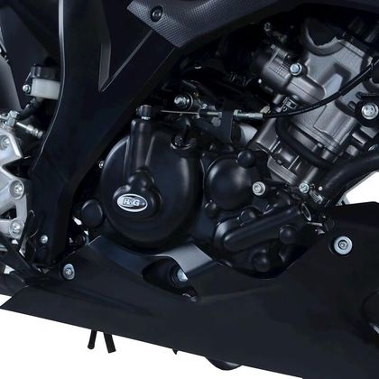 Protection Moteur R&G Racing Couvre-carter droit (embrayage) noir Ref : RGR02347A / 1068990 