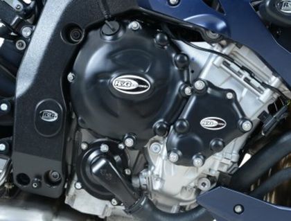 R&G Racing Engine Case Protection Cover Set Black Motorbeveiliging Ref: RGR02351A / 1068999 