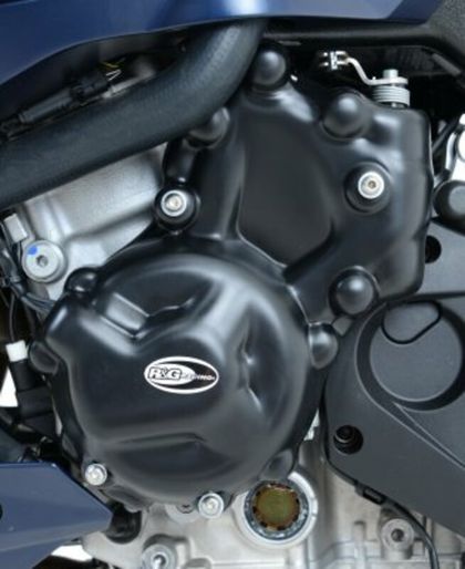 R&G Racing Engine Case Protection Cover Set Black Motorbeveiliging