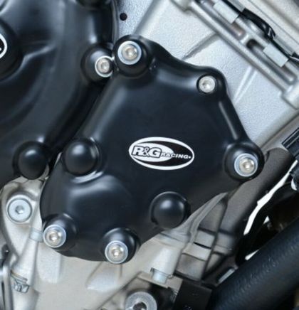 R&G Racing Engine Case Protection Cover Set Black Motorbeveiliging