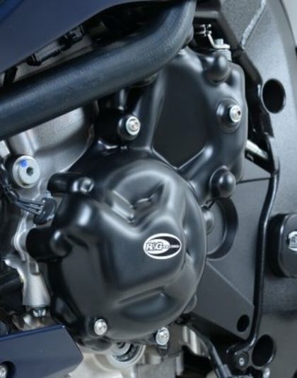 R&G Racing Engine Case Protection Cover Set Black Motorbeveiliging