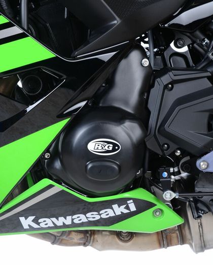 Protection Moteur R&G Racing Couvre-carter gauche noir Ref : RGR02389A / 1069061 